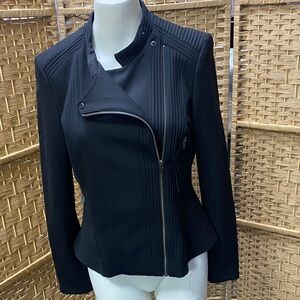 Ann Taylor Black Leather Jacket